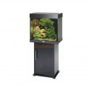 Aquariumskombination Lido 120 Dekor schwarz mit Technik