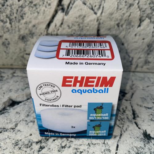 Filtervlies für Eheim Innenfilter 2208 - 2212 und aquaball 60 - 180