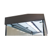 daytime LED matrix / Eco / Cluster Aluminium-Profil für Aquariumabdeckungen Juwel 55 - Trigon 350 (hinten)