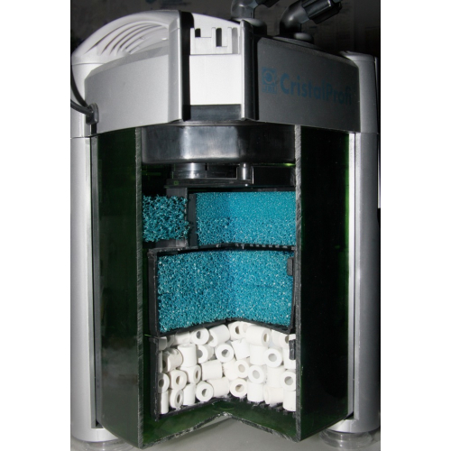 Udflugt repertoire sortie JBL CristalProfi e901 Aquarium Außenfilter Greenline mit Filtermateri