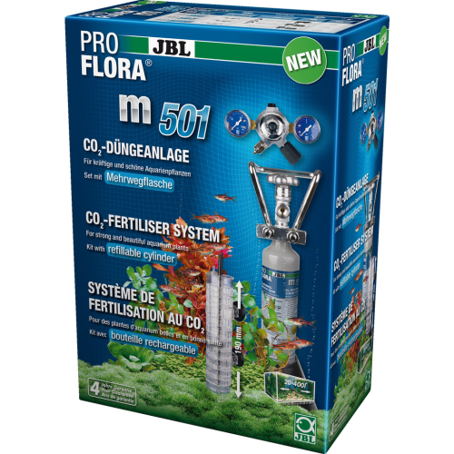 JBL PROFLORA m501 CO2 Komplettset-Aquarienpflanzendüngeanlage