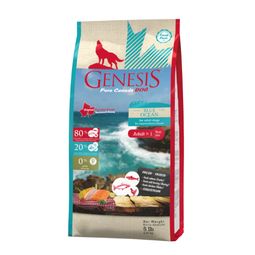 Genesis Hundefutter Pure Canada Dog - Blue Ocean für ausgewachsene Hunde 2,268 kg