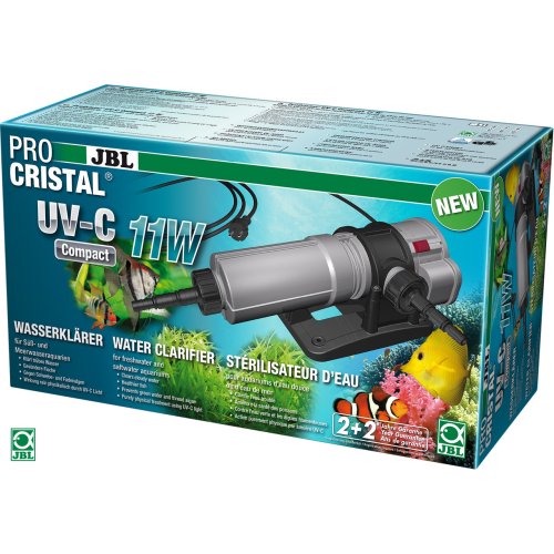 JBL ProCristal UV-C compact - 5 bis 36 Watt Wasserklärer für Aquarien