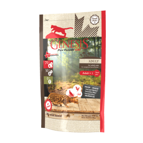 Genesis Pure Canada Cat - My wild forest für ausgewachsene Katzen 340 g