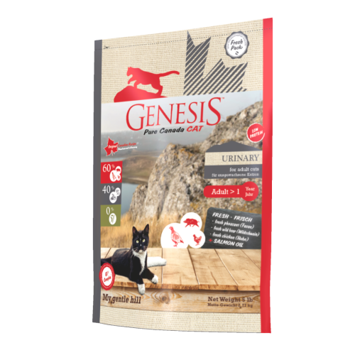 Genesis Pure Canada Cat - My gentle hill (Urinary) für ausgewachsene Katzen 2,267 kg