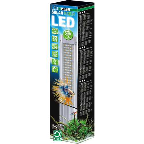 JBL LED Solar Natur 22W, 383mm - Hochleistungs-LED Leuchte für Süßwasseraquarien