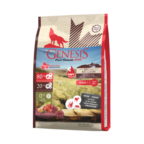 Genesis Hundefutter Pure Canada Dog - Broad Meadow (Soft) für ausgewachsene Hunde