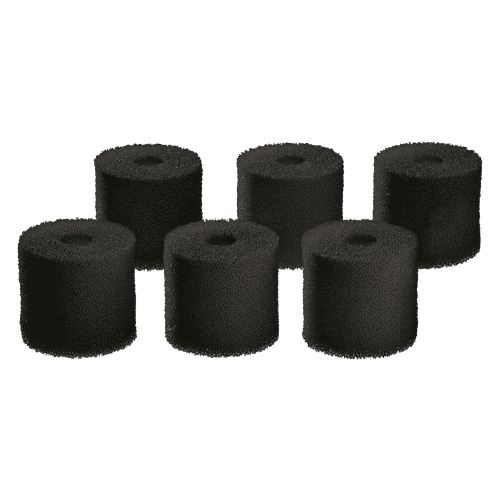 Filterschwämme BioMaster Vorfilterschaum Set 6 x 60ppi schwarz